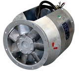 Взрывозащищенный осевой вентилятор среднего давления AXCBF-EX 315-7/30°-2 (EX-RU) Systemair
